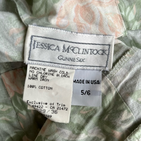 Gunne Sax Jessica McClintock Vintage Dress - Picture 2 of 11